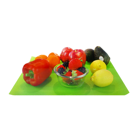 Fruit Fresh Crisper Drawer Liner Set Of 2 Green