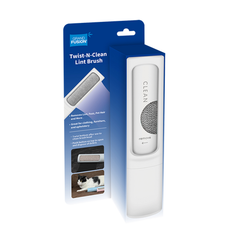 Twist-N-Clean Lint Brush White