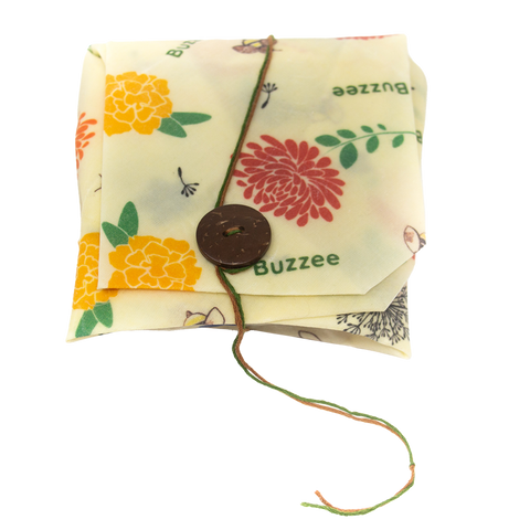 Organic Beeswax Sandwich Wrap- Bees At Work