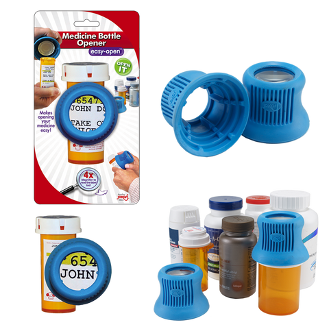 Medicine Bottle Opener - Blue