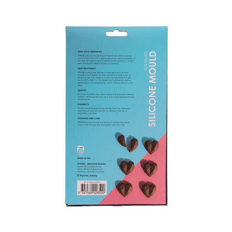 Silicone Mould - Small Geo Heart