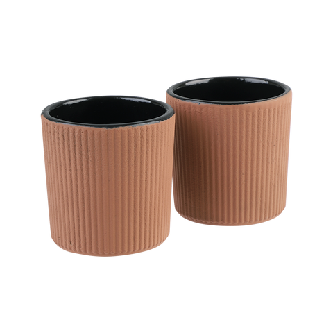 Cast Iron Tea Cup 120ml Set 2 - Serenity