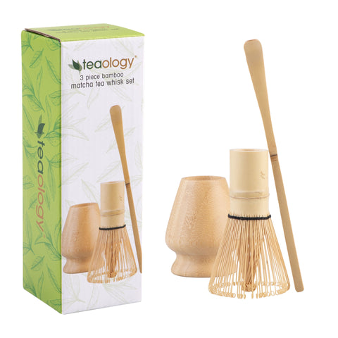 Bamboo 3 Piece Matcha Tea Whisk Set