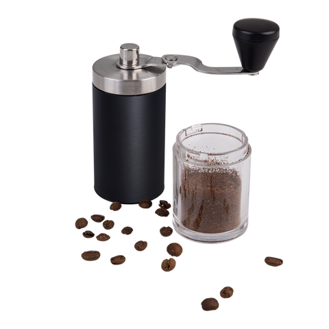 Stainless Steel Hand Coffee Grinder W/Ceramic Burr