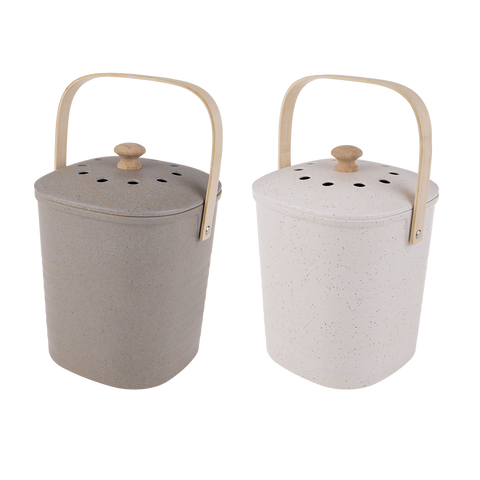 Square Bamboo Fibre Compost Bin