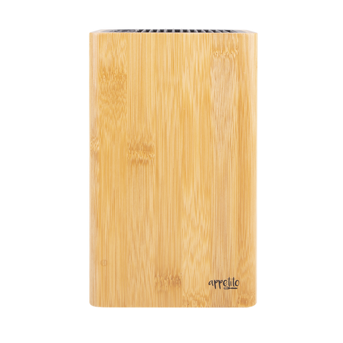 Square Universal Knife Block - Bamboo