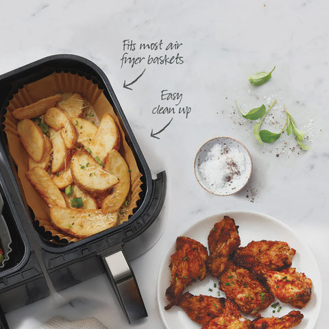 Air Fryer Papers 22cm Rectangular