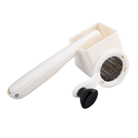 Rotary Cheese Grater - White/Black