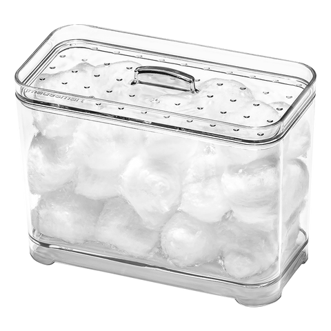 Cotton Ball Container - Clear