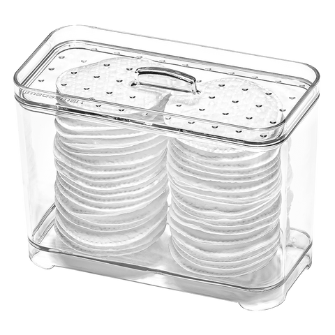 Cotton Ball Container - Clear