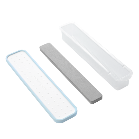 Drying Stone Toothbrush Travel Case - Frost Blue