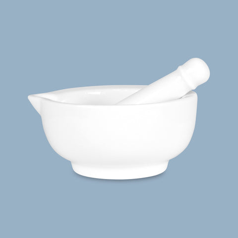 Mortar & Pestle 9cm - New Bone