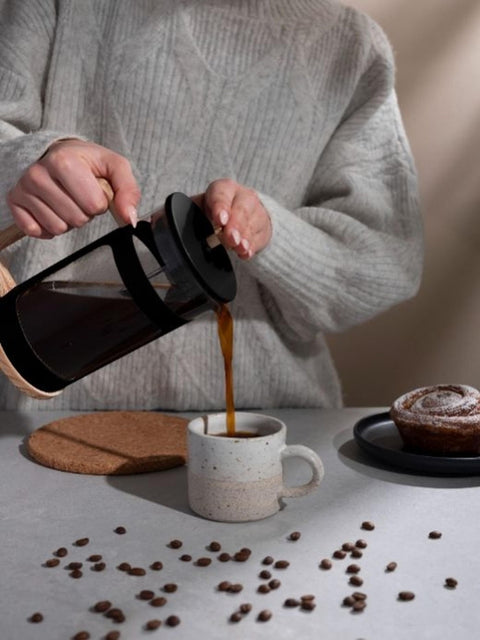 Coffee & Tea Plunger 1.0L Black
