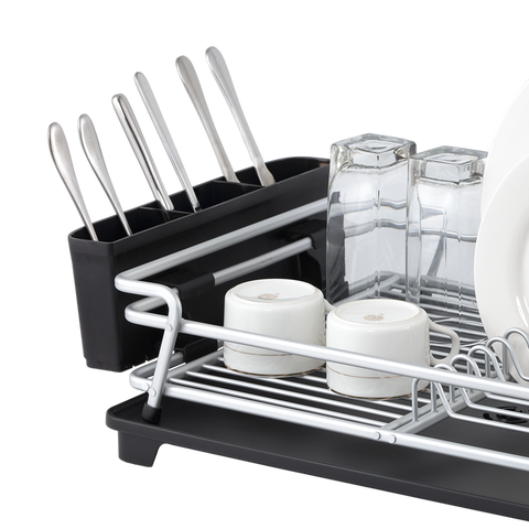 Pinnacle Aluminium Dish Rack With Draining Board