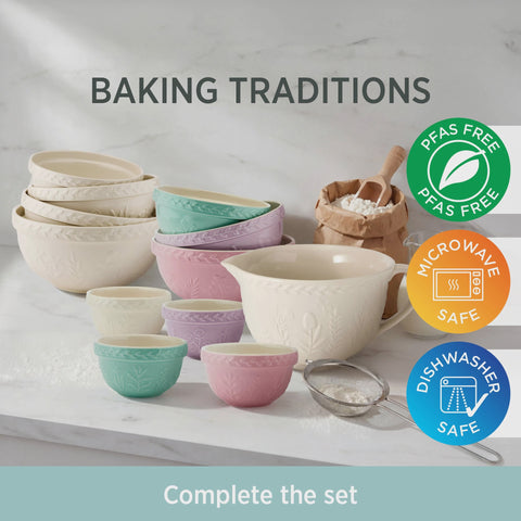 Mixing Bowl 26.5 x 12cm 3L Vanilla