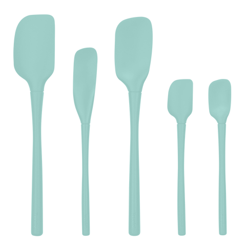 "Flex-Core" All Silicone Spatula Set 5