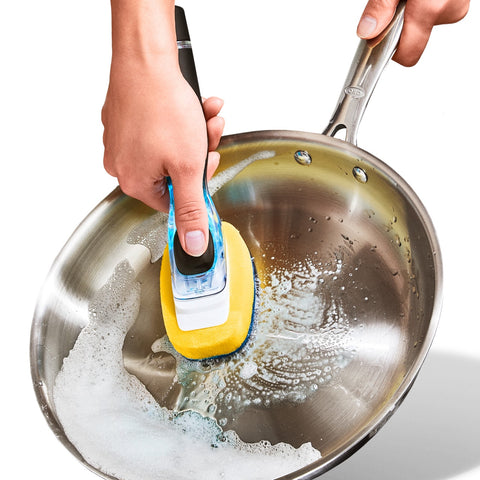Good Grips Soap Dispensing Dish Scrub