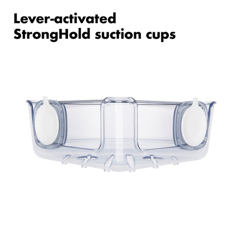 StrongHold Suction Corner Basket