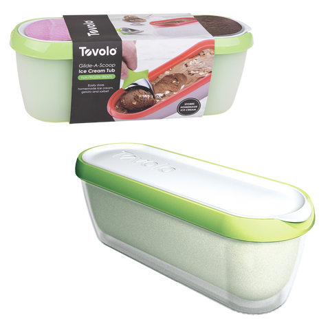 Glide-A-Scoop Ice Cream Tub 1.4L - Pistachio Green