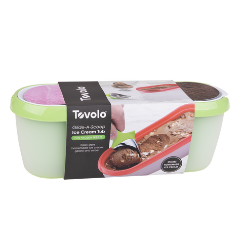 Glide-A-Scoop Ice Cream Tub 1.4L - Pistachio Green