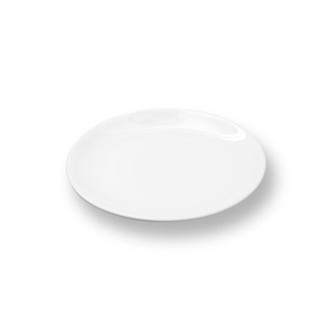 Loveharbor White Porcelain Dinner Plate