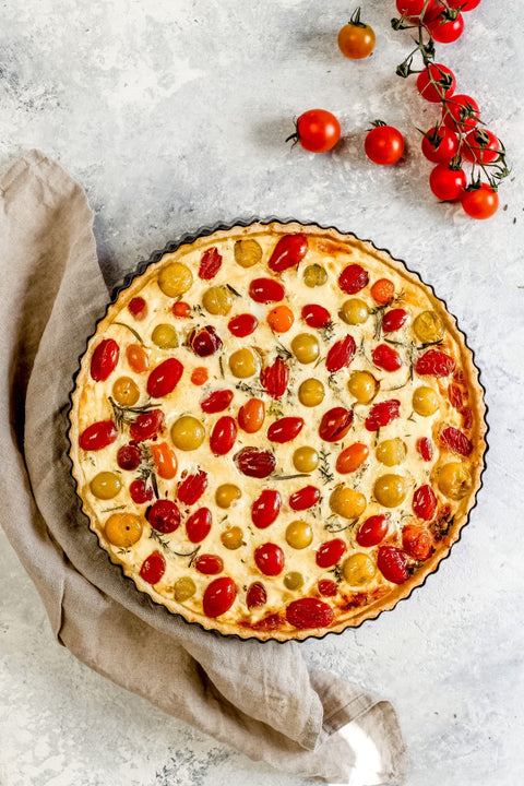 Heavy Loose Base Round Flan/Quiche Pan 23cm