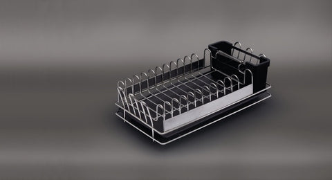 Compact Dish Drainer SS 41x21cm