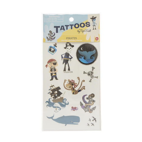 Tiger Tribe Small & Fun - Counter Display Units - Tattoos - Pirates