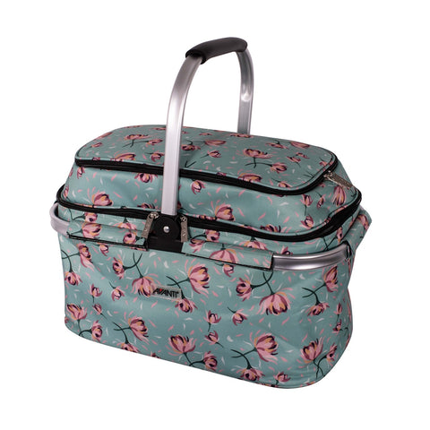 4 Person Insulated Cooler Picnic Basket - Posey
