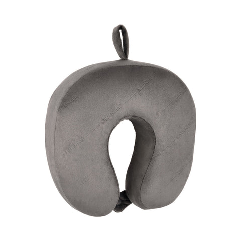 Fleece Memory Foam Pillow - Grey