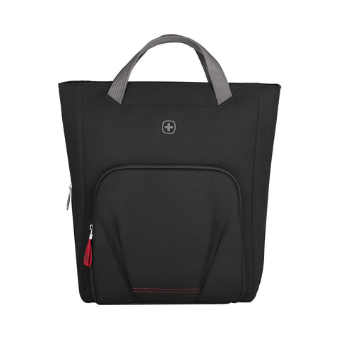 Motion 15.6 Laptop Vertical Tote Chic - Black