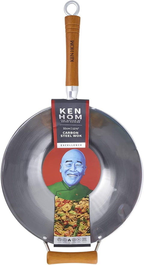Carbon Steel Wok 32cm