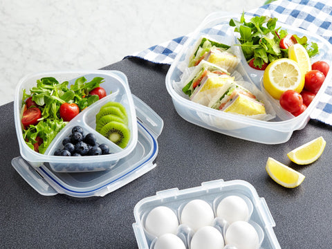 3 Section Lunch Container - 750ml