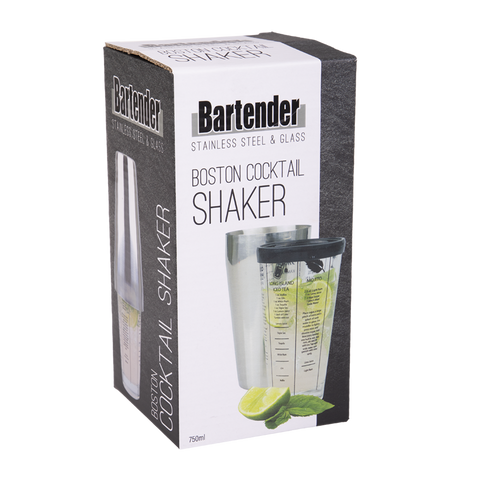 Boston Cocktail Shaker 750Ml