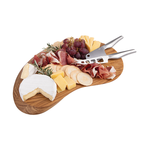 Stainless Steel Cheese Knives W/ Satin Finish Set 2
