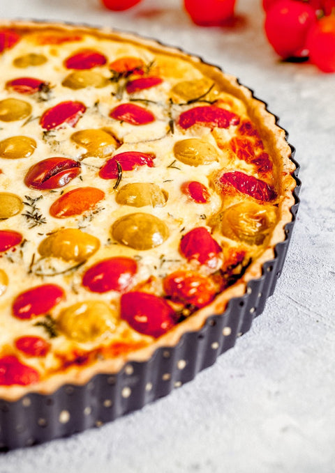 Crusty Bake Loose Base Round Flan/Quiche Pan 25cm
