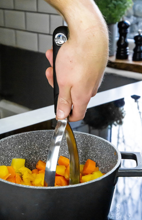 Soft Grip Potato Masher SS
