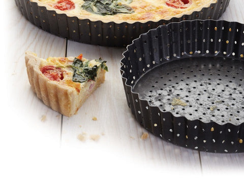 Crusty Bake Loose Base Round Flan/Quiche Pan 30cm