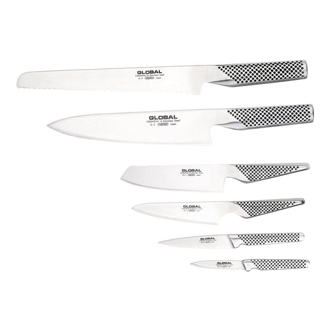 Hiro 7 Piece Knife Block Set