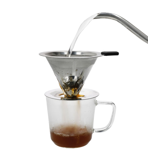 Fine Mesh Stainless Steel Coffee Dripper