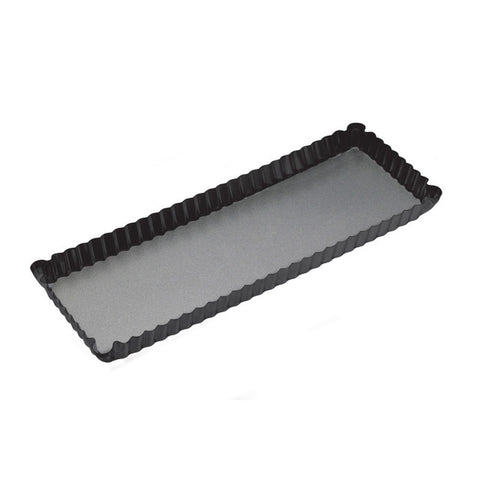 Loose Base Rectangular Flan/Quiche Pan 36x13cm