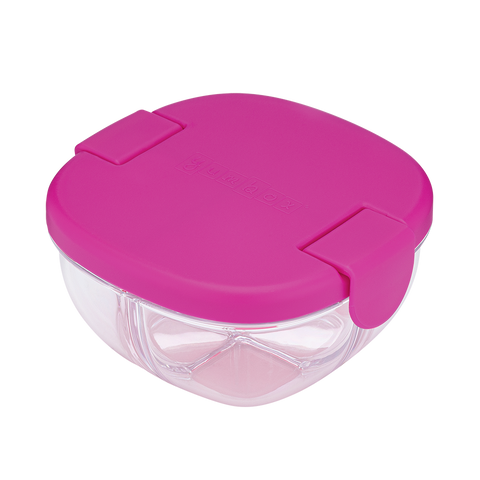3 Compartment Snack Bowl 384ml
