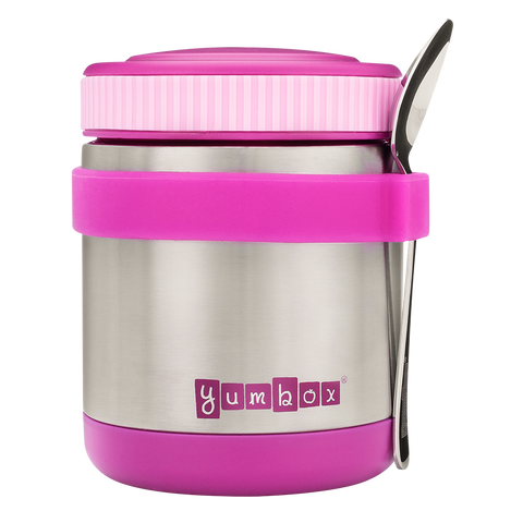 Zuppa Stainless Steel Triple Wall Insulated Food Jar W/ Spoon 420ml