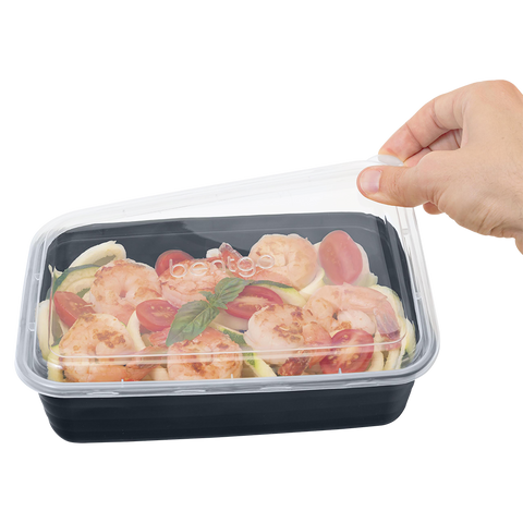 Prep 1 Compartment Container 10 Pack - Navy Blue