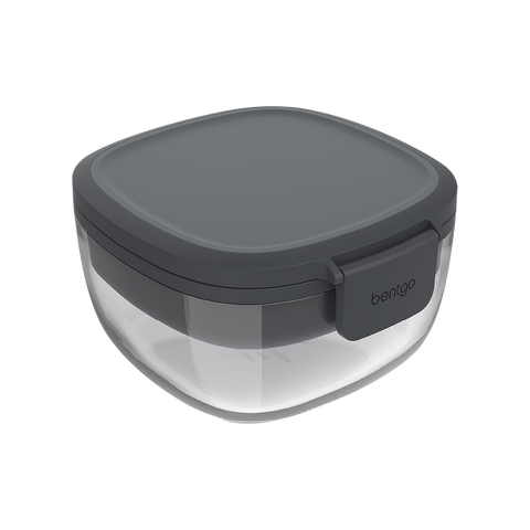 All-In-One Glass Salad Container