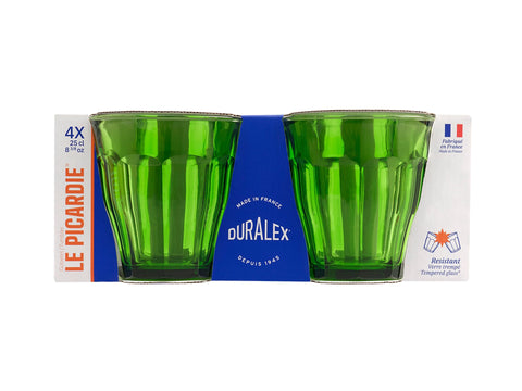 Picardie Green Tumbler 250ml Set of 4