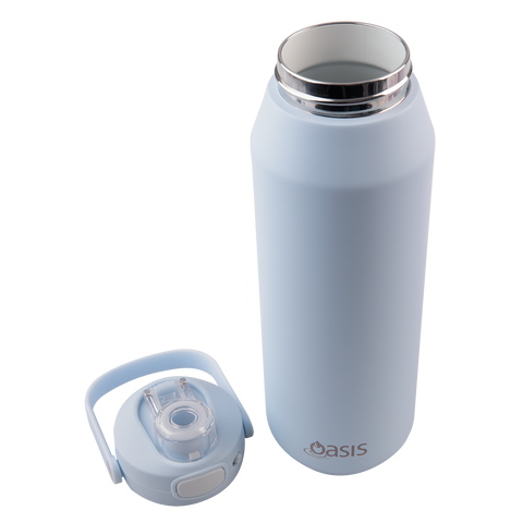 Ceramic Lined Stainless Steel Triple Wall Insulated 'Capri' Drink Bottle W/ Quick Release Lid 1l