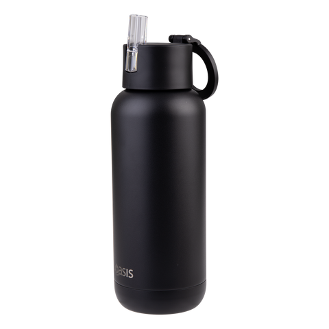 Mag-Grip Ceramic Lined Stainless Steel Triple Wall Insulated 'Moda' Drink Bottle 1l