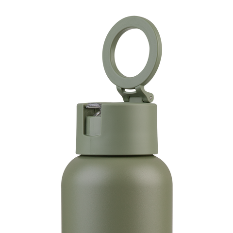 Mag-Grip Ceramic Lined Stainless Steel Triple Wall Insulated 'Moda' Drink Bottle 1l