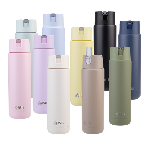 Ceramic Lined Stainless Steel Triple Wall Insulated "Moda" Drink Bottle 700ml